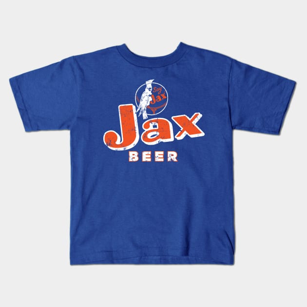 Jax Beer Kids T-Shirt by MindsparkCreative